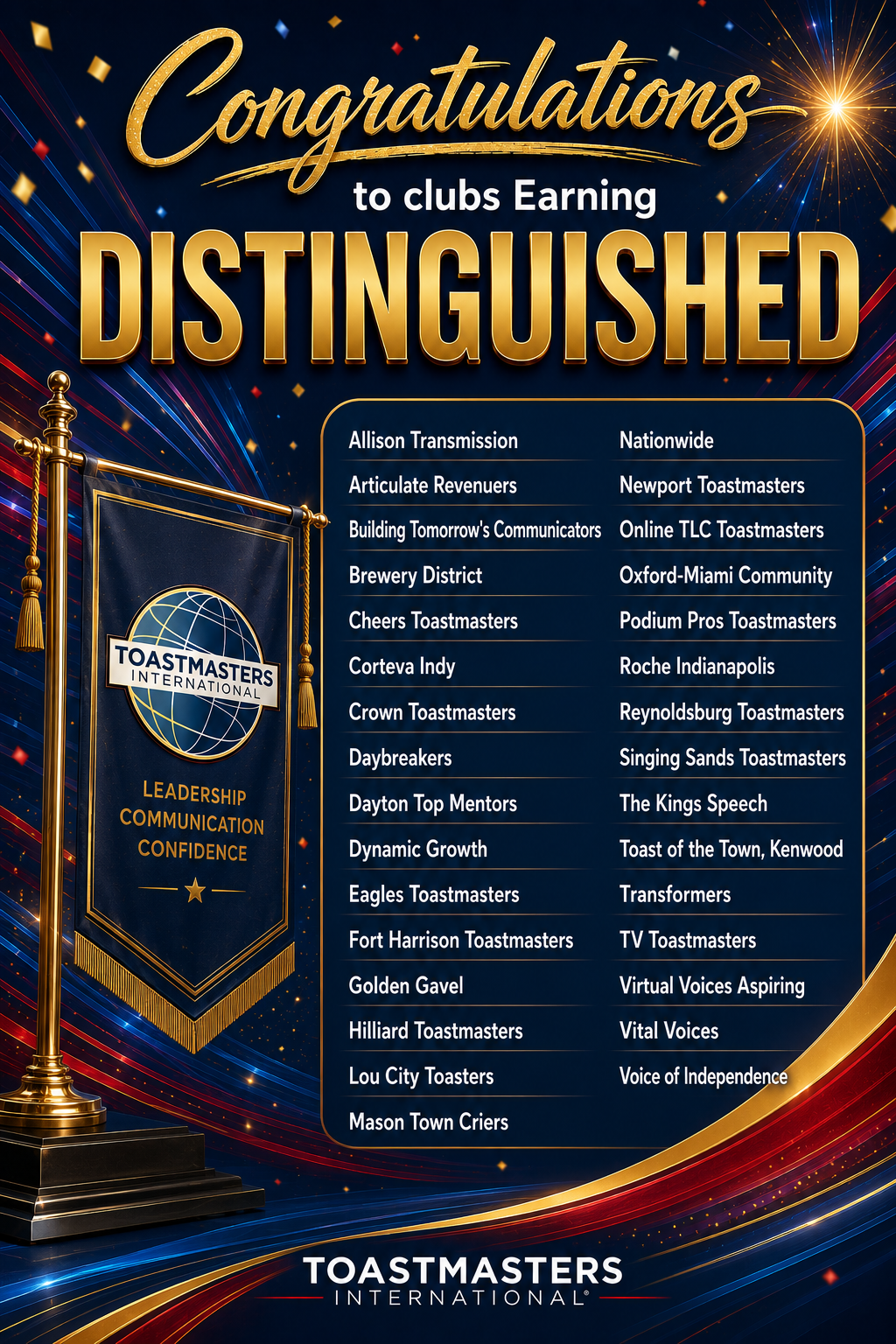 Home - Toastmasters District 215